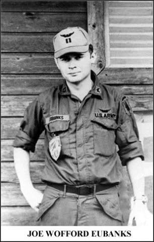 CPT Joe Eubanks, KIA 6/2/1972, Pleiku, South Vietnam